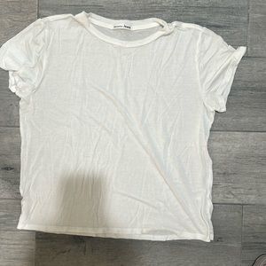 Reformation white tshirt